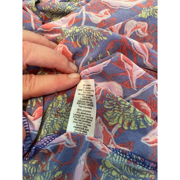 LuLaRoe Maxi Long Skirt Purple Floral Full Length Medium - Picture 7 of 7